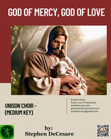God Of Mercy, God Of Love Unison choral sheet music cover